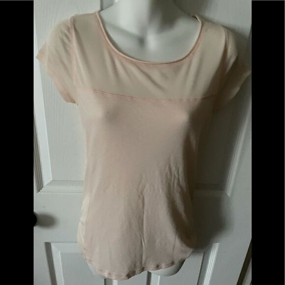 Express short sleeve sheer tee shirt - Picture 1 of 4